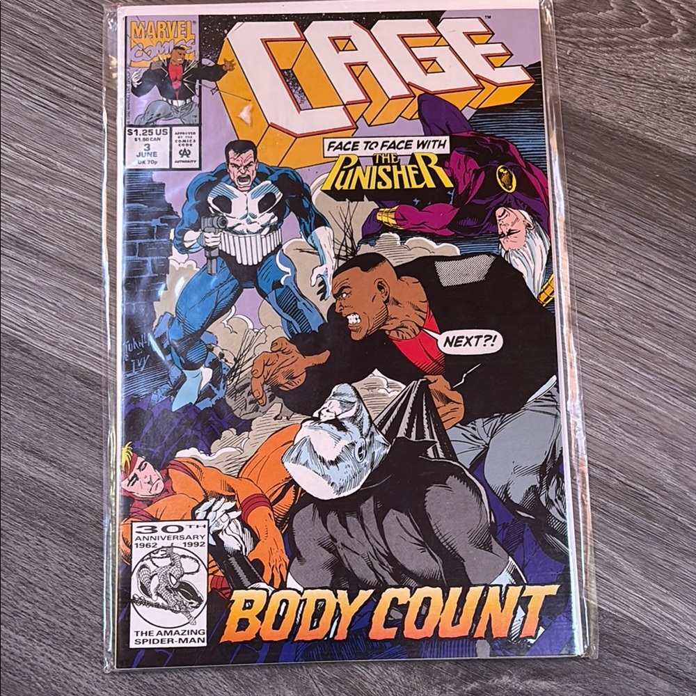 Marvel Comics Cage Issue